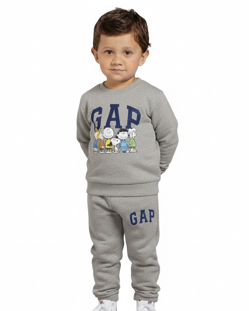 (2 PIECES -SET )DISNEY HEAVY COTTON SWEATSHIRT AND JOGGER SET