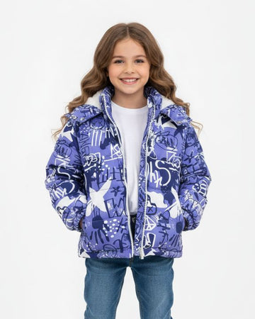 Full Printed PUFFER JACKET
