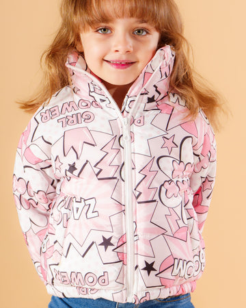 Full Printed PUFFER JACKET