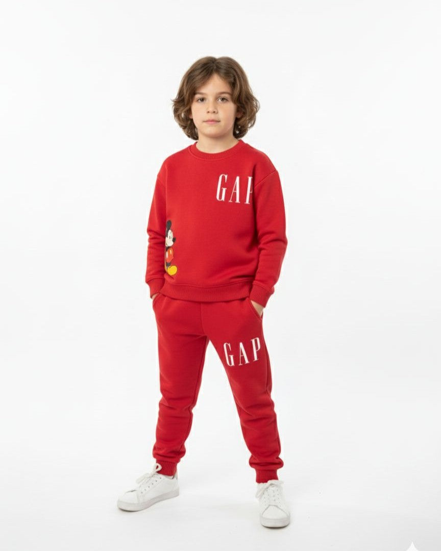 DISNEY COTTON SWEATSHIRT AND JOGGER SET