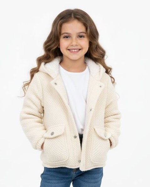 Off-white girls Jacket with Hood
