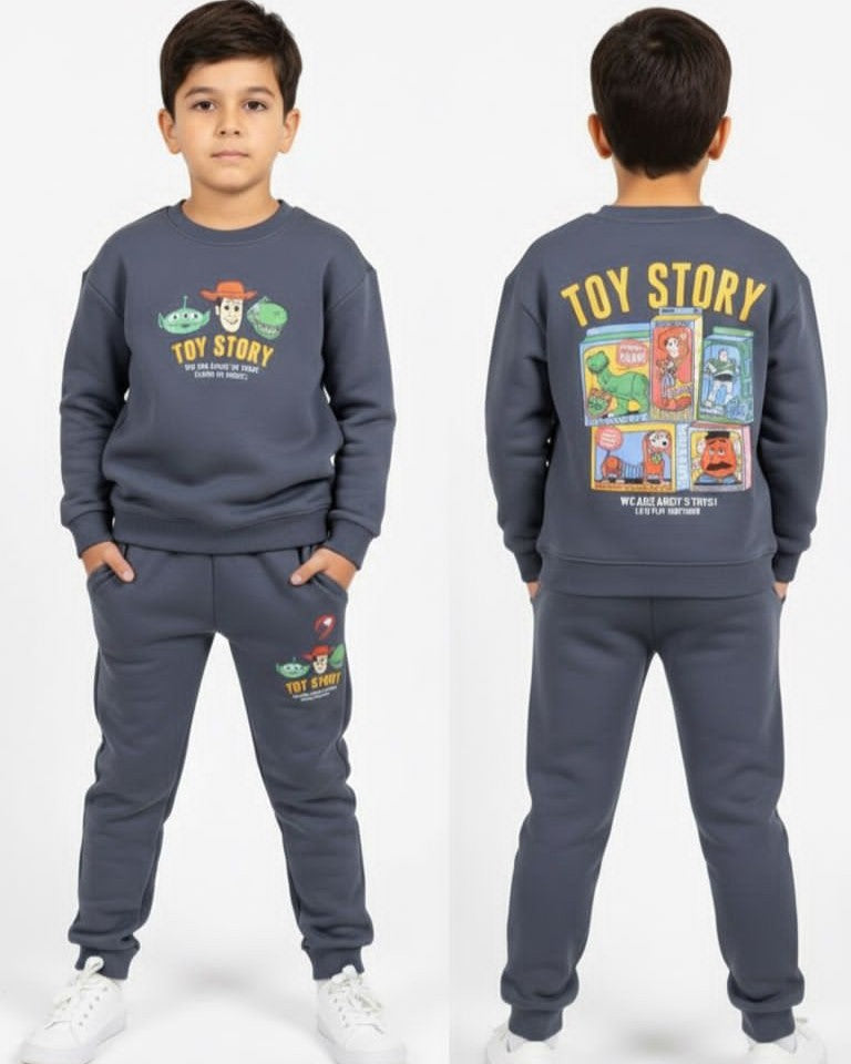 (2 PIECES-SET) TOY-STORY HEAVY COTTON SWEATSHIRT AND JOGGER SET .