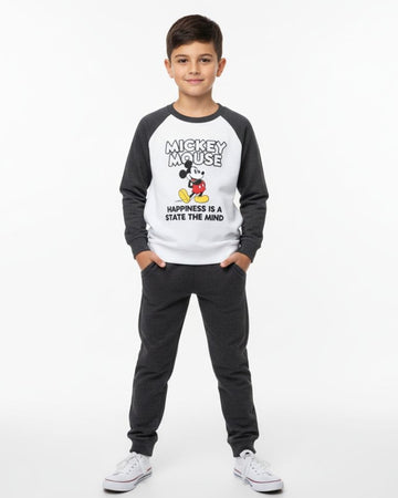 Mickey COTTON SWEATSHIRT AND JOGGER SET